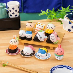Nuovo Chiikawa Sushi Set Completo di 10 Figurine Limited 2025 Collezione Completa Giappone - Foto 1 di 17