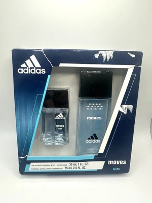 Adidas Moves by Adidas 2 Piece Gift Set for Men 1 oz EDT Spray, 2.5oz DEOD Spray - Image 1 of 4