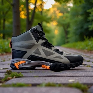 Botín de excursionista BASS OUTDOOR para hombre 11,5 M Vibram Peak correas - Imagen 1 de 6