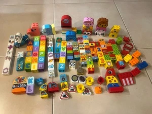 BULK LEGO DUPLO 1.6kg PICTURE BLOCKS ETC (Lot 2) - Picture 1 of 12
