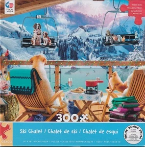 Ceaco 300 Teile Puzzle Ski Chalet - Bild 1 von 1