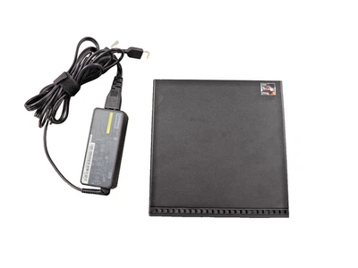 Lenovo ThinkCentre M75q Gen 2 Ryzen 5 Pro 4650GE 8GB RAM 256GB SSD Desktop w/PSU - Image 1 of 4