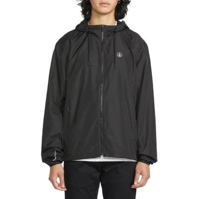 Volcom Wavern Windbreaker Jacket - Black - Image 1 of 4