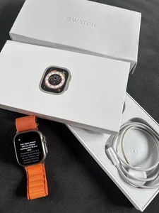 Apple Watch Ultra 49mm Titane Modèle A2684 Authentique Original Bracelet Boucle Alpine - Photo 1 sur 6