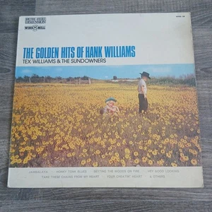 Tex Williams & The Sundowners – The Golden Hits Of Hank Williams 12" vinyl LP  - Picture 1 of 10