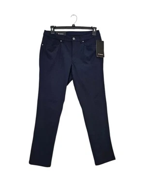 Pantalón Lululemon ABC Calce Ajustado Warpstreme Para Hombre 32x30 Azul Marino Rendimiento Nuevo Con Etiquetas Foto 1 de 4