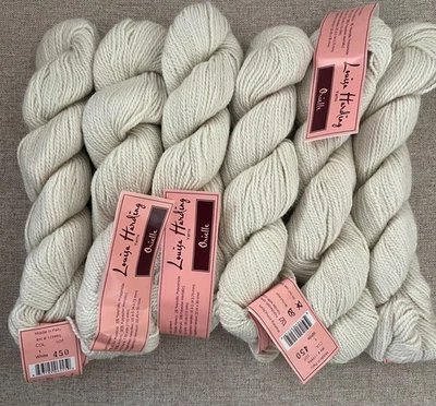 Louisa Harding ORIELLE - Color #1-White. 97% Alpaca, 3% Metallic. 6 skeins - Image 1 of 3