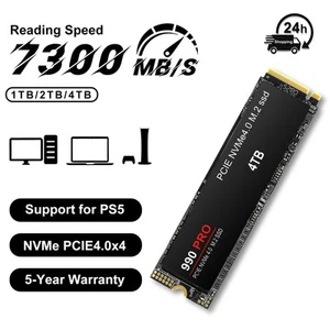 990 PRO M.2 SSD Hohe Übertragungsgeschwindigkeit 1TB/2TB/4TB PCIe 4.0 Festplatte - Afbeelding 1 van 20