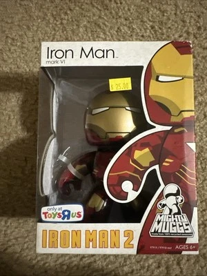 MIB Ironman 2 SDCC Mighty Mugg Flip Visor Iron Man Figure Free Shipping Toys Rus - Image 1 of 4