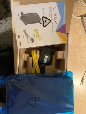NETGEAR C3700 N600 Wireless WiFi Docsis 3.0 Cable Modem Router - OPEN BOX - Image 1 of 4