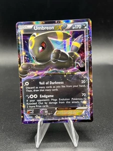 Pokémon Umbreon EX Ultra Rare Fates Collide 55/124 Excellent English LP+ YQ1 - Picture 1 of 3