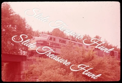 Locomotora EL Railroad Erie Lackawanna Rupert Pennsylvania 8411 35 mm extensión años 60 Foto 1 de 3