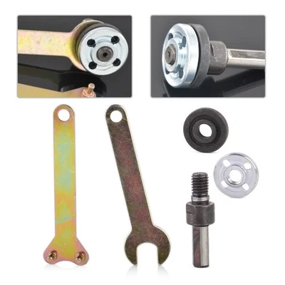 5 Winkelschleifer Adapter 10mm Schaft Schlüssel Spannmutter Zweilochschlüssel kr - Bild 1 von 4