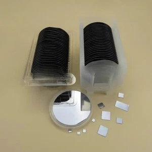 3 Zoll polierte Silizium-Wafer 76 mm DSP Beschichtung IR Scan Kristallanalyse Forschung - Bild 1 von 10