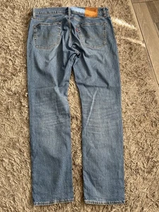 LEVIS 501 Big E blue JEANS W 38 L 34 LEVI - Picture 1 of 4