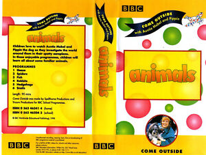 5 Titles in Series: Come Outside with Auntie Mabel & Pippin Childrens BBC VHS 