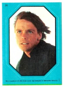 Adesivo Luke Skywalker 1983 Topps Il Ritorno dello Jedi Serie 1 # 20 B (ex-mt)  - Foto 1 di 2