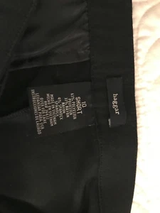 HAGGAR WOMEN'S BLACK DRESS PANTS SIZE 10 SHORT  - Picture 1 of 7