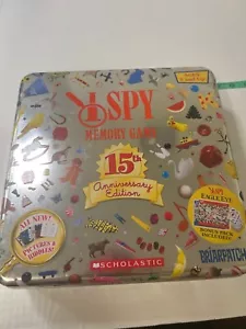 Vintage I Spy Memory Game by Briarpatch - Complete Scholastic Picture Riddle - Picture 1 of 3