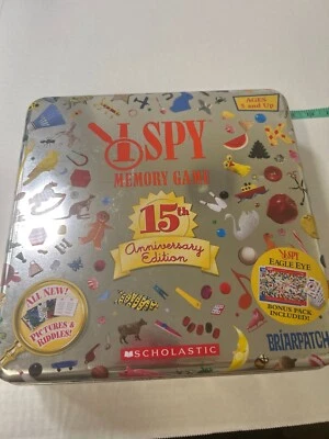 Vintage I Spy Memory Game by Briarpatch - Complete Scholastic Picture Riddle - Image 1 of 3
