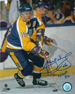 Autogramm 8x10 Marcel Dionne Hof 92 Los Angeles Kings Foto - mit Echtheitszertifikat - Bild 1 von 1
