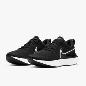 Nike React Infinity Run FK 2 Black Womens Size 11.5 / Men's Size 10 [CT2423-002] - Picture 1 of 8