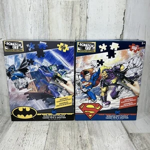 Lote de 2 Puzzle Rascaños Revelación - DC Batman y Superman - 150 Piezas - NUEVO - Imagen 1 de 7