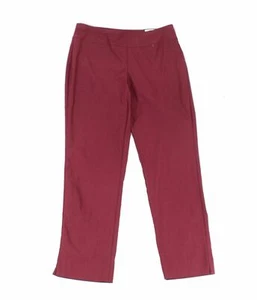 Charter Club Damen Hose Rot Größe: 14W Plus Slim Leg Pull-On Stretch---Neu mit Etikett - Bild 1 von 2