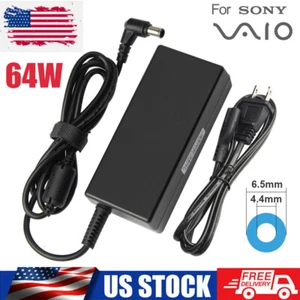 AC Adapter Charger For Sony Vaio PCG-4A1L PCG-4B1L PCG-4F1L PCG-4F2L PCG-4G1L  - Picture 1 of 9