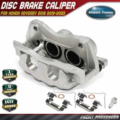 Pinza de freno de pasajero delantero con soporte para Honda Odyssey 2018 2019 2020-2024 Foto 1 de 4