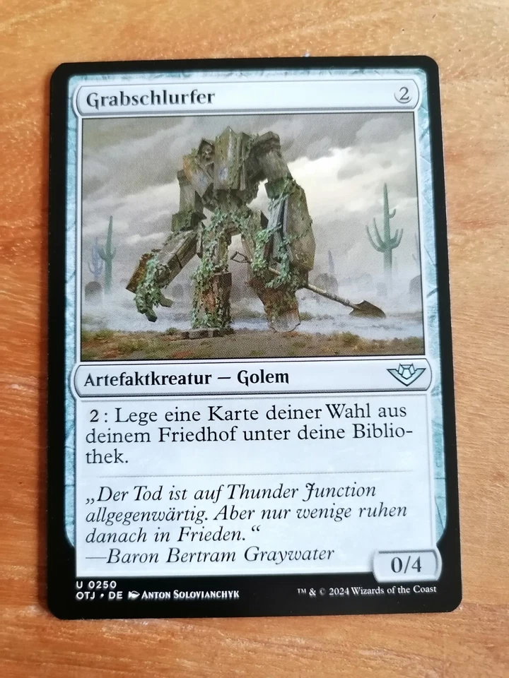 MTG MAGIC THE GATHERING OUTLAWS OF THUNDER JUNCTION Grabschlurfer - Bild 1 von 1