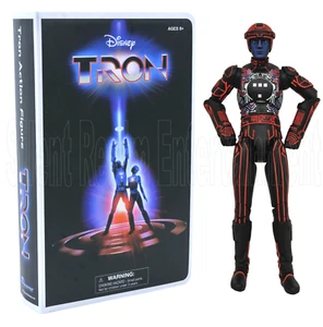 Figura de acción TRON DLX SDCC VHS conjunto exclusivo en caja - Imagen 1 de 7