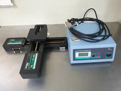 CONTROLADOR DE ESCENARIO DE 2 EJES SIGMA KOKI SHOT-202AM Y ACTUADOR LINEAL DE 2 EJES SGAM33-200 Foto 1 de 4