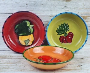 Certified International CIC 69 - 9.5" Individual Pasta Bowl "Jennifer Clark" - Picture 1 of 18
