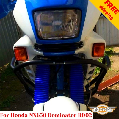 For Honda NX650 Dominator Engine guard NX 650 Crash bars Dominator NX 650, 92-95 - Image 1 of 4
