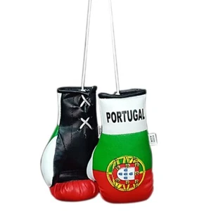 Guantone da boxe Portogallo / Bandiera Portogallo / Mini Guantone da boxe Portogallo - Foto 1 di 3