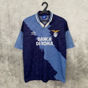 SS LAZIO 1994 1995 1996 THIRD FOOTBALL SHIRT UMBRO JERSEY SIZE XL - Picture 1 of 8
