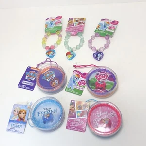 My Little Pony Frozen Paw Patrol Disney Princess Bracelet Rings Jewelry Dress Up - Picture 1 of 14