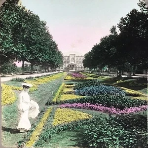 Philadelphia Floral Garden & Horticultural Hall 1901 Vintage Stereoview Card - Bild 1 von 5