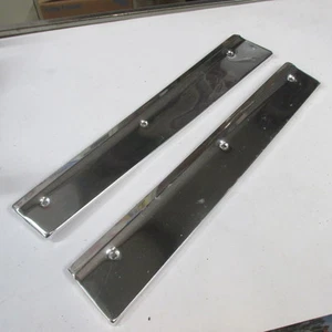 1967 CAMARO RALLY SPORT SS Z28 REPRODUCTION LEFT AND RIGHT FRONT FENDER MOLDINGS - Picture 1 of 4