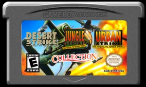 Sega Game Gear Desert + Jungle + Urban Strike GG Games For Game Boy Advance GBA - Picture 1 of 3
