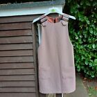LADIES NEWLOOK Brown Mix Pinafore Size 8