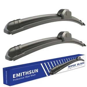 22" Premium All-Season Windshield Wiper Blades Set of 2 Stable Quiet - Picture 1 of 7
