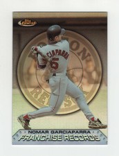 NOMAR GARCIAPARRA 1999 TOPPS FINEST REFRACTOR / CHROMIUM  FRANCHISE RECORDS #FR5