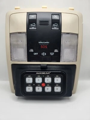 10-23 Lexus GX460 Overhead Auxbeam 8 Gang Switch Mount Replaces Popout Mirror - Image 1 of 3