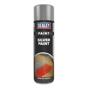 Vernice Argento 500Ml | SCS031S Sealey Nuovo - Foto 1 di 1