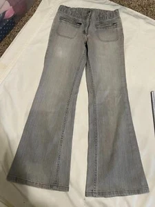 Gymboree Gray Flared Jeans, Size 9 - Picture 1 of 3