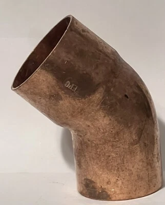 Elkhart 2" Copper Street 45 Degree Pipe Fitting C x C Sweat - Image 1 of 3