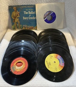 40+ zufällige 45 RPM & 33 1/3 Schallplatten verschiedene Künstler Genres & Tonstudios - Bild 1 von 7