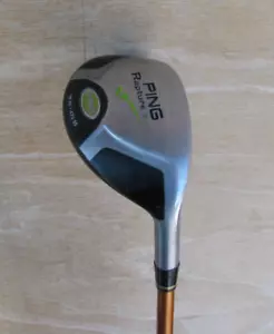 PING RAPTURE 4 HYBRID 21 LOFT REGULAR FLEX ALDILA NVS SHAFT GOLF CLUB RH 4H - Picture 1 of 7
